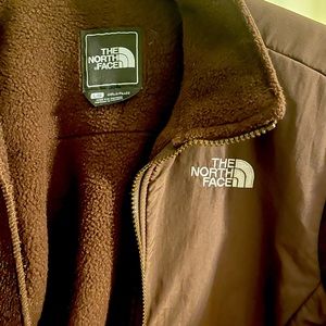 Girls Brown Northface Denali Fleece Jacket